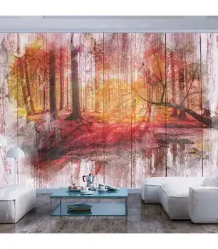 

Mural-autumn Forest
