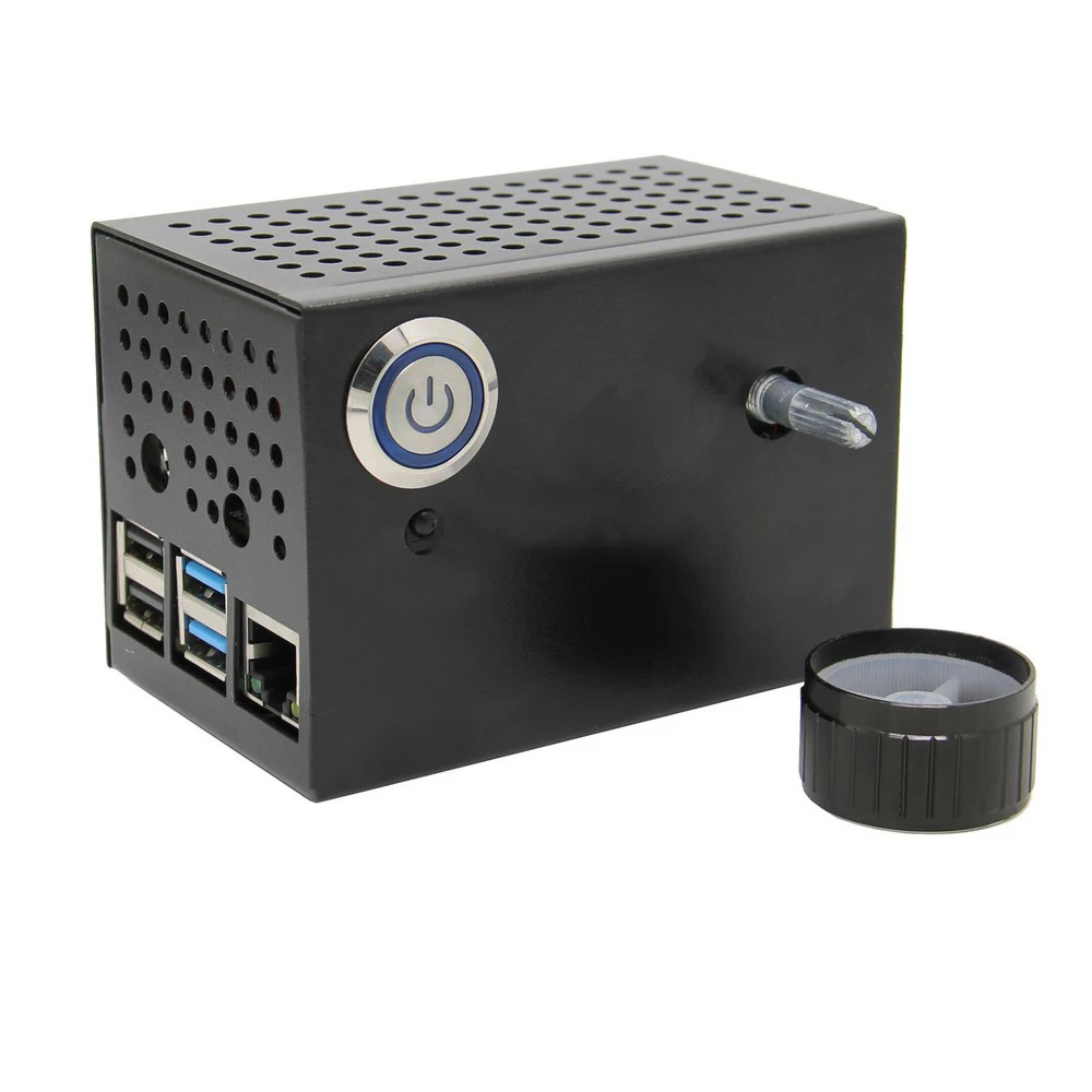 Taidacent Raspberry Pi 4 многофункциональная Плата расширения DAC X400 V3.0 аудио Плата PCM5122 DAC металлический корпус Raspberry Pi аудио ЦАП