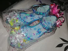 Crystal Shoes Girls Sandals High-Heel Baby Little-Girl Princess Summer Children's New