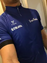 STRAVA-Conjunto de ropa de ciclismo para hombre, camisetas transpirables para equipo de carreras deporte, ropa de ciclismo, camisetas cortas para verano, novedad de 2021