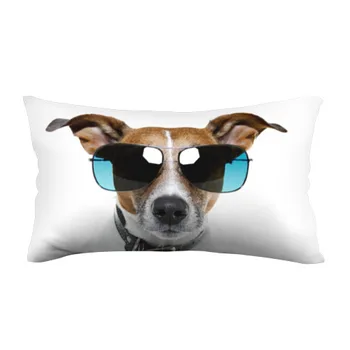 

Pillow 3D antistress Jack Russell in glasses