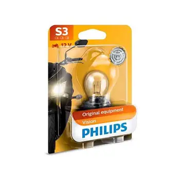 

12008BW - 1 Philips Lamp S3 12V15W P26s BW