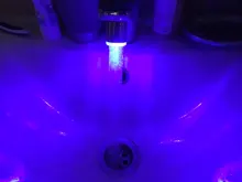 Luminoso cambiando Colore boquilla para grifo de agua del rociador de agua brillante luz Led frontal resplandor grifo de cocina Filtro de acceso a baño
