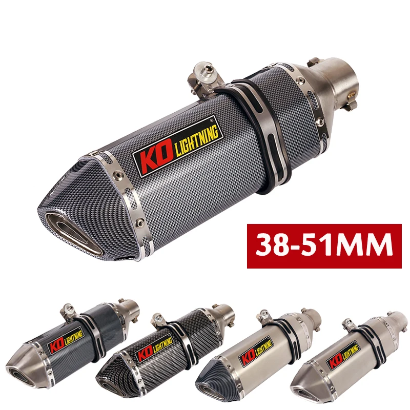 3851MM Universal Exhaust System Muffler Pipe Stainless Steel Baffle