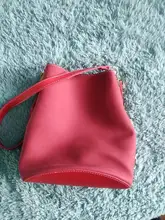 Bucket-Handbag Capacious-Bag Over-The-Shoulder-Bag Elegant Big-Capacity Solid-Pattern
