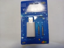 Batería recargable CR425 para dispositivos de carga, batería flotante de pesca, accesorios de pesca