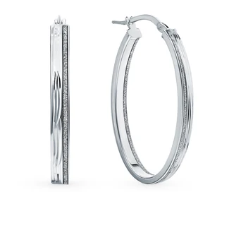 

Silver earrings SUNLIGHT