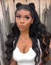 Melodie 28 30 32 pulgadas onda del cuerpo mechones con cierre brasileño de la Virgen del pelo humano Frontal agua mechones y 4X4 cierre