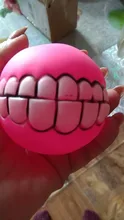 Puppy-Toys Dog-Toy Pet-Supplies Rubber Funny Tooth Soft 1pc Pawstrip Diameter-7cm Colorful-Ball