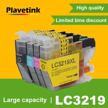 

Plavetink Full Ink Compatible Cartridge For Brother LC3219 LC3219XL MFC J5330DW J5335DW J5730DW J5930DW J6530DW J6935DW Printer