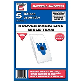 

Replacement Bag for Vacuum Cleaner Tecnhogar 915730 (5 uds)