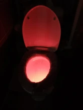 Toilet-Light Motion-Sensor WC Smart Bathroom Backlight for with LED 16/8-Color