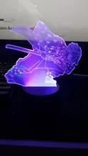 Led-Night-Light Bedroom Decor Zenitsu-Figure Gift Acrylic No-Yaiba-Lamp Demon Slayer