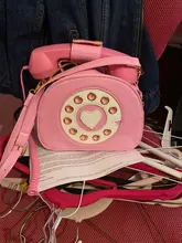 Bolso de hombro de cuero de PU cruzado con forma de teléfono para mujer, bolso de mano informal, para ir de compras o de la escuela