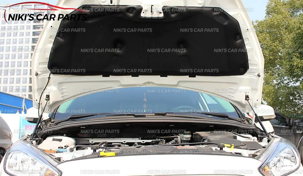 Стойки амортизатора капота для Ford 2012- нержавеющая сталь 1 комплект/2 шт литье украшения автомобиля Стайлинг внешний