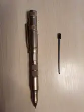 Bolígrafo táctico de autodefensa para exteriores linterna de emergencia, ventana rota, cabeza de tungsteno, escritura de emergencia, equipo de autodefensa