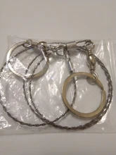 Sierra de cadena manual de supervivencia, motosierra de seguridad de acero para el aire libre, engranaje de bolsillo, Kits de caza y acampada, novedad de 2021