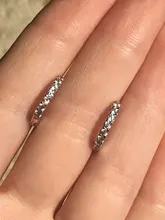 XIYANIKE-pendientes femeninos de aro de circón con microincrustaciones, de Plata de Ley 925, accesorios de regalo de joyería elegantes hechos a mano