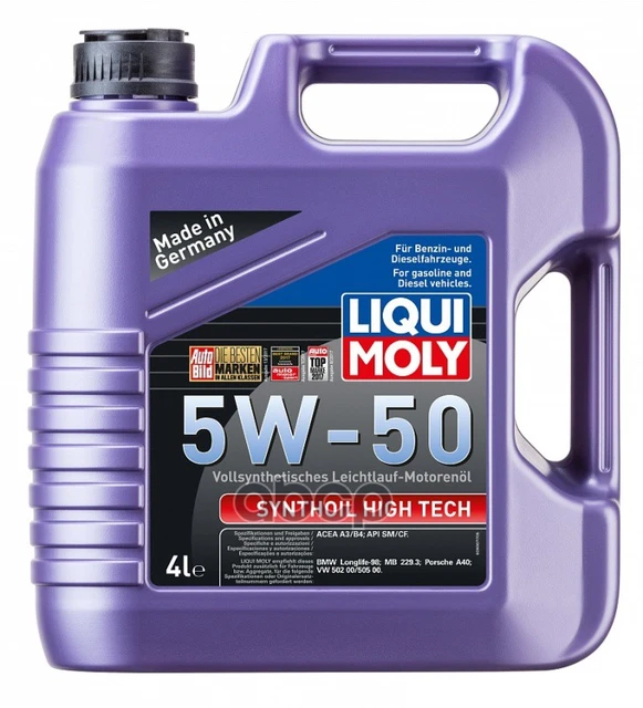 Denckermann Filtro Olio Liqui Moly Longlife 5W-30 7L Per Smart Fortwo - Foto 10