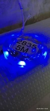 Tira de luces LED con WIFI, RGB, Bluetooth 5050, SMD 2835, Flexible, 30M, 25M, cinta impermeable, diodo, CC, WIFI, 24K, Control + adaptador