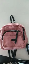 Mini mochilas de pana para mujer, mochilas escolares de moda para chicas, mochilas de viaje pequeñas de color sólido, Mini mochila con correa de cuero PU