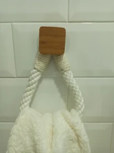 Vintage Towel Hanging Rope Toilet Paper Holder Home Hotel Bathroom Supplies