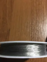 Alambre de acero inoxidable para hacer pulseras y collares, cable de acero inoxidable hecho a mano para hacer pulseras y collares, 0,3/0,38/0,45/0,5/0,6/0,7mm