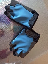 Guantes antideslizantes para ciclismo para hombre y mujer, de medio dedo, transpirables, para deportes de choque, para bicicleta