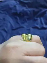 HUANZHI-anillo ancho brillante minimalista para mujer y hombre, anillos abiertos geométricos, joyería, Color dorado, plateado, 2020