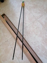 Target-Practice-Point Fiberglass Arrows Recurve Bow Compound Archery-Hunter Fletch Hunting