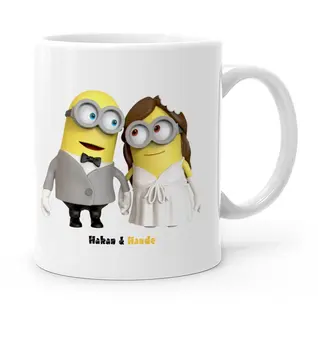 

Personalized Minions White Mug Cup-33