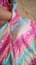 Pijamas de Unicornio para niños, ropa de dormir de invierno, Kigurumi, mono de Unicornio