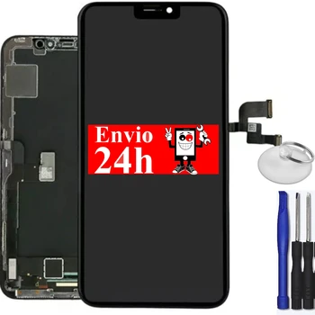 

Full screen for iPhone X Black, replaces the Original broken