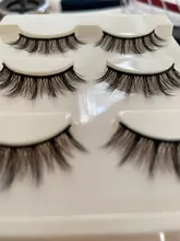 YOKPN-pestañas postizas 3D, hechas a mano, entrecruzadas naturales, hilo de algodón japonés, maquillaje desnuda, herramientas de maquillaje realistas