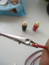 Alligator-Clip Banana-Plug Test-Cable Leads Electrical-Clamp Injection Copper 4mm 