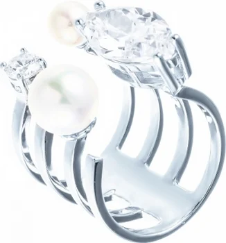 

Jay VI ring with pearls and cubic zirconia
