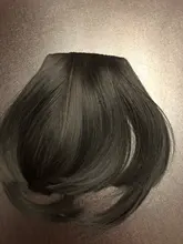 MUMUP-extensiones de cabello sintético falso para mujer, pinza con flecos en flecos, pinzas para el pelo, accesorios para el cabello, extensiones de cabello