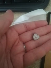 ELESHE 100% de Plata de Ley 925 del encanto del grano Fit Original Pandora pulsera foto personalizada DIY de corazón de cristal de perlas de joyería