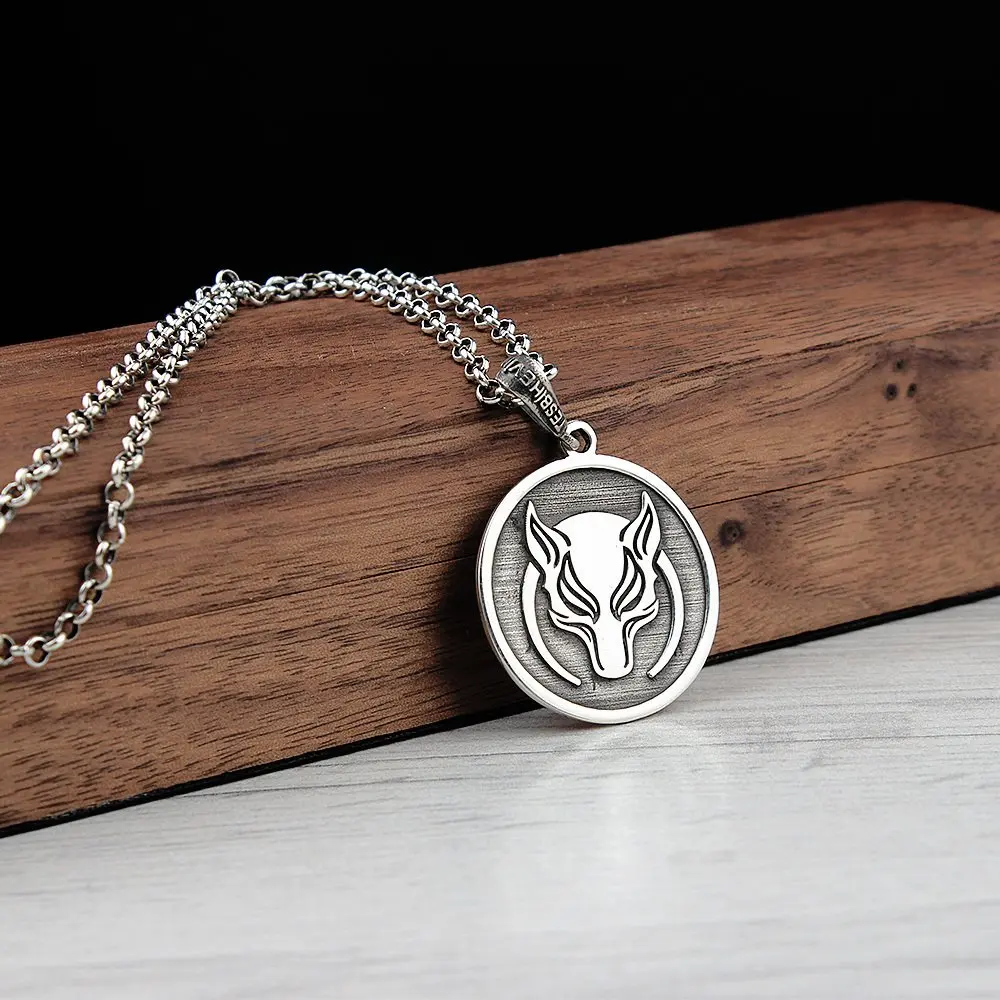 Мужское ожерелье из серебра 925 пробы с иконами бор модное винтажное ювелирное