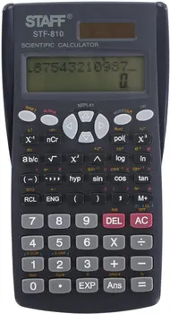 

Staff stf-810 Engineering Calculator (181x85mm), 240 functions, 10 + 2 digit, dual power