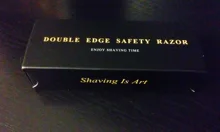 Maquinilla de afeitar de doble filo, maquinilla de afeitar de doble filo con 10 cuchillas de afeitar, Premium Wet, clásica, de Metal, se adapta a todas las cuchillas de afeitar estándar