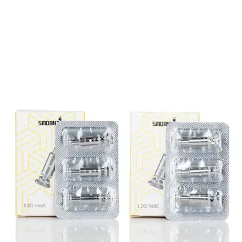 

Coil smoant Battlestar baby 0.6ohm mesh/1.2ohm ni80 (Fast RF shipping)