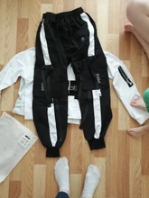 2021 primavera otoño mujer Streetwear carga sueltos pantalones de cintura alta pantalón de mujer 2 pieza Top de manga larga con pantalones Casuales