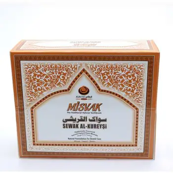 

Fresh Natural Toothbrush Set Of 10 Misvak Miswak Arak, Siwak, Miswaak مسواك طيبة