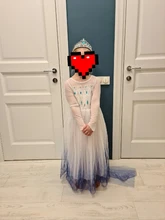 Nieve niñas vestido princesa disfraz de Halloween Carnaval de los niños vestido de vestidos infantiles para Niñas Ropa de tamaño 4-10 años