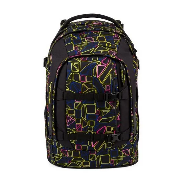 Школьная сумка Eco Ergobag SAT-SIN-001-9K5 черный мультицвет(30X22x45 см