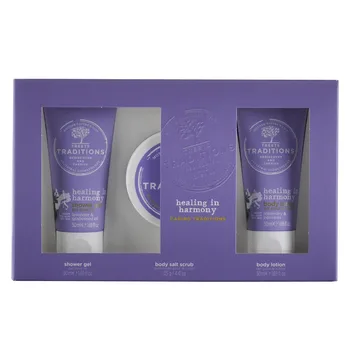 

TREETS HEALING IN HARMONY BATH GEL 50ML + BODY SCRUB SALT BODY LOTION BODY + 50ML
