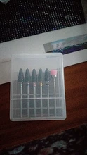 Juego de fresas para manicura, accesorios para máquina de manicura, 6 uds.