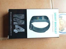 Reloj deportivo inteligente M4 para hombre y mujer, pulsera multifunción resistente al agua con control del ritmo cardíaco y de la presión sanguínea