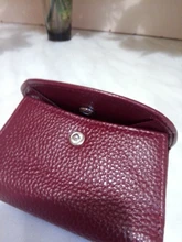 Small Wallets Purse Cowhide DICIHAYA Genuine-Leather Famale Women Short for Coin Guarantee